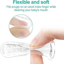 Load image into Gallery viewer, Infant Finger Toothbrush, Newborns Toddler Silicone Baby Tooth Brush
