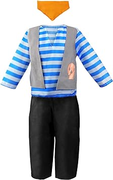 Kids Dress Up Costumes Set, Role Play Pirate Costume