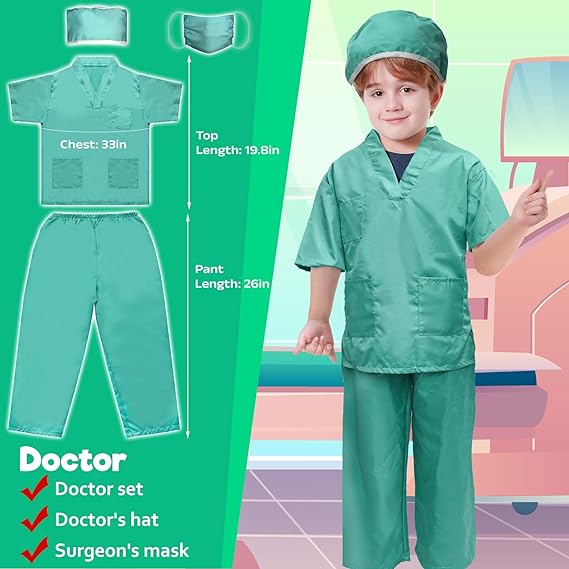 Doctor Costume for Kids Boys Halloween Costumes