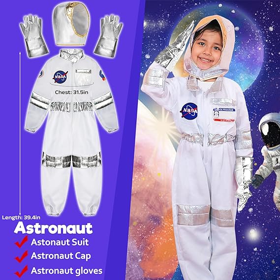 Astronaut Costume for Kids Boys Halloween Costumes