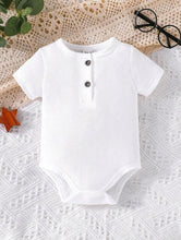 Load image into Gallery viewer, Baby Boy Half Button Bodysuit
