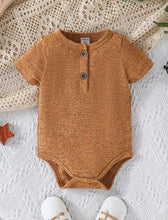 Load image into Gallery viewer, Baby Boy Half Button Bodysuit
