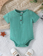 Load image into Gallery viewer, Baby Boy Half Button Bodysuit
