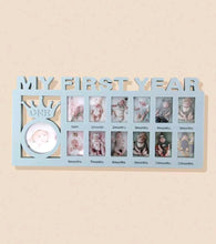 Load image into Gallery viewer, 1pc Baby&#39;s First Year Celebration Family Commemorative Photo Frame
