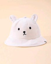 Load image into Gallery viewer, Baby Embroidered Detail Ear Decor Cute Bucket Hat
