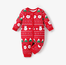 Load image into Gallery viewer, Baby Girl/Boy Cute Christmas Long Sleeve Jumpsuit
