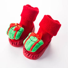 Load image into Gallery viewer, Baby Christmas Style 3D Cartoon Design Floor Socks
