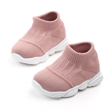 Load image into Gallery viewer, Baby / Toddler Fashionable Solid Flyknit Prewalker Athletic Shoes
