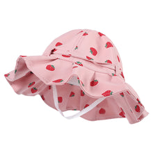 Load image into Gallery viewer, Toddler / Kid Stylish Fruit Allover Ruffled Hat
