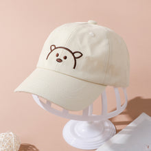 Load image into Gallery viewer, Toddler / Kid Cute Cartoon Bear Embroidered Baseball Cap
