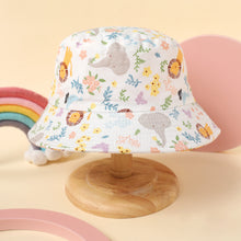 Load image into Gallery viewer, Baby / Toddler Allover Print Unicorn Pattern Bucket Hat
