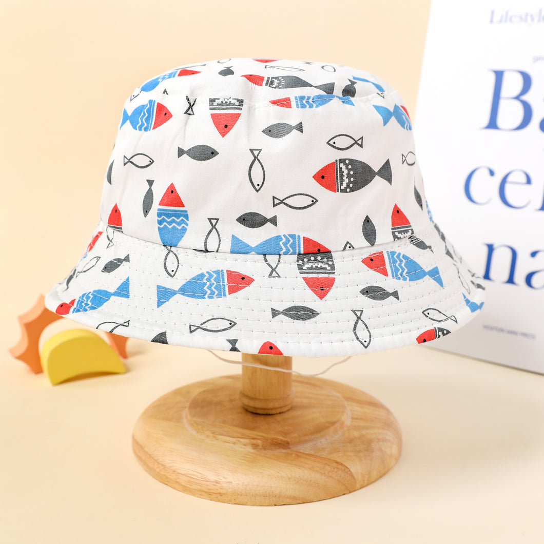 Baby / Toddler Allover Print Geometry Pattern Bucket Hat