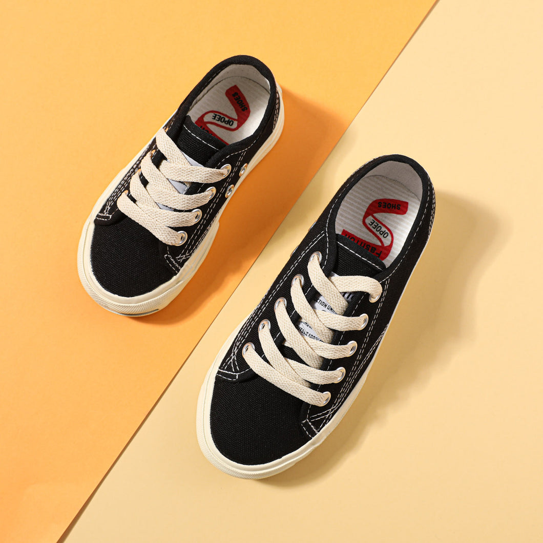 Family Matching Classic Lace Up Front Canvas Shoes