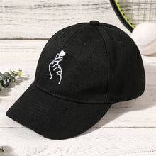 Load image into Gallery viewer, Baby Heart Gesture Embroidered Baseball Cap
