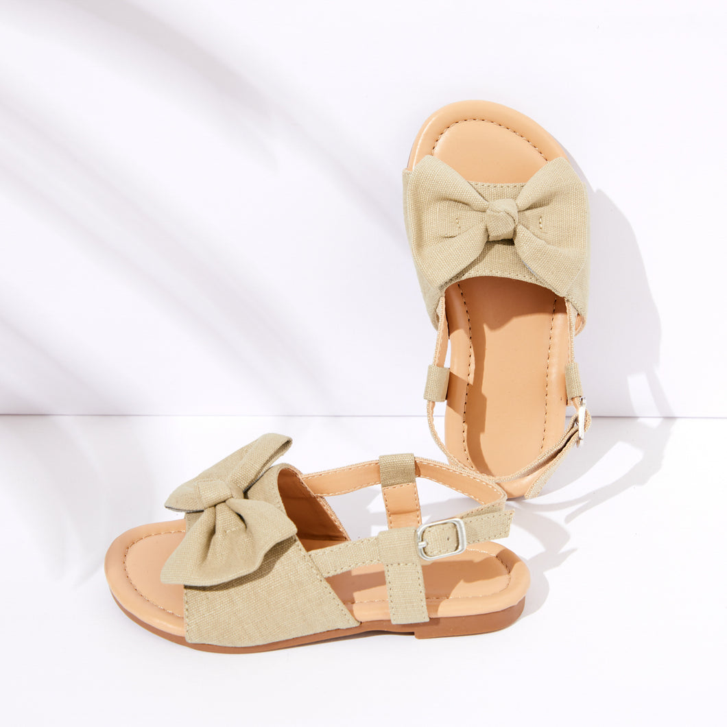 Toddler / Kid Solid Bowknot Sandals