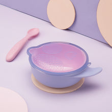 Load image into Gallery viewer, Mash and Serve Bowl for Babies Toddlers Portable Detachable Dinnerware with Spoon &amp; Lid
