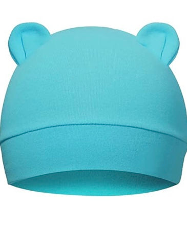 Geyoga Newborn Baby Hat Bear Ears Infant Caps Baby Boy Girl Toddler Hats Beanie Cap