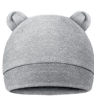 Load image into Gallery viewer, Geyoga Newborn Baby Hat Bear Ears Infant Caps Baby Boy Girl Toddler Hats Beanie Cap
