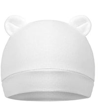 Load image into Gallery viewer, Geyoga Newborn Baby Hat Bear Ears Infant Caps Baby Boy Girl Toddler Hats Beanie Cap
